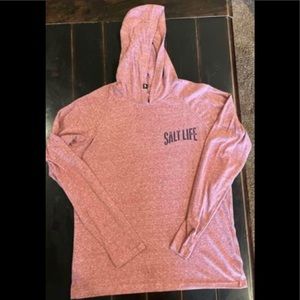 Men’s light weight Saltlife hoodie, size medium